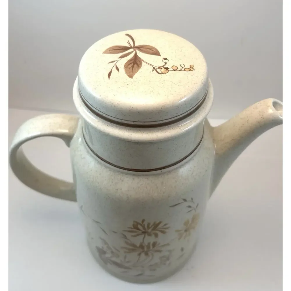 Royal Doulton Lambethware Sandsprite‎ Coffee Pot & Lid LS 1013 Tea England MINT - Picture 5 of 8